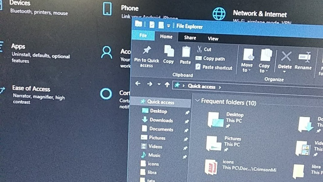 ndricimrrahmani's tweet image. Complete Dark mode in Windows 10 is the true bae &amp;lt;3 #Windows10OctoberUpdate  #windows10