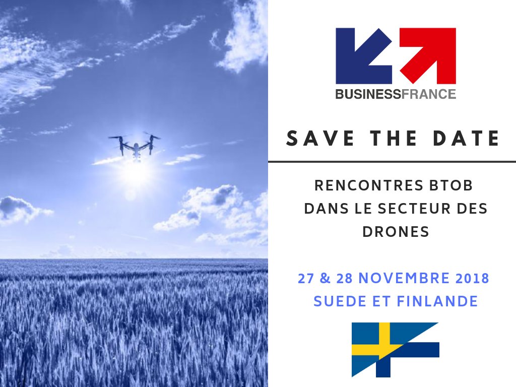 VincentJolyFi's tweet photo. [LE SAVIEZ-VOUS] Les autorités finlandaises sont très favorables à l’utilisation des #Drones et les vols hors vue (BVLOS) sont autorisés contre le paiement de frais limités sur une zone prédéfinie. Rdv 27.-28.11 pour rencontrer les acteurs locaux 🇸🇪🇫🇮👉https://t.co/yiFPFkxMVy https://t.co/yoNPzzkrNa
