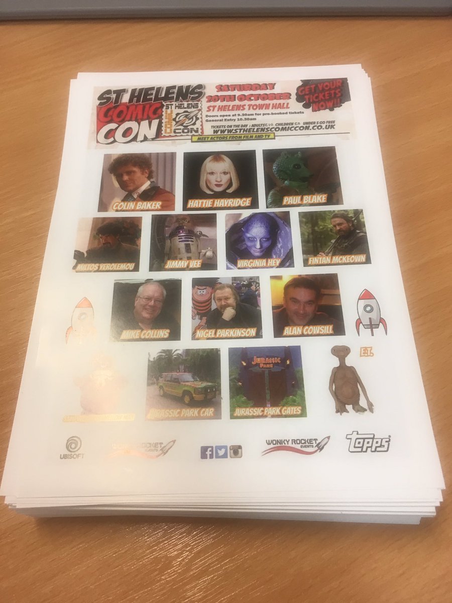 Great to see this fantastic event <a href="/StHelensComicco/">St Helens Comic Con</a> return to #StHelens Town Hall this month (Sat 20 October) ! This event brings a large footfall and profile to the #StHelens town centre and showcases the beautiful town hall to hundreds of visitors!