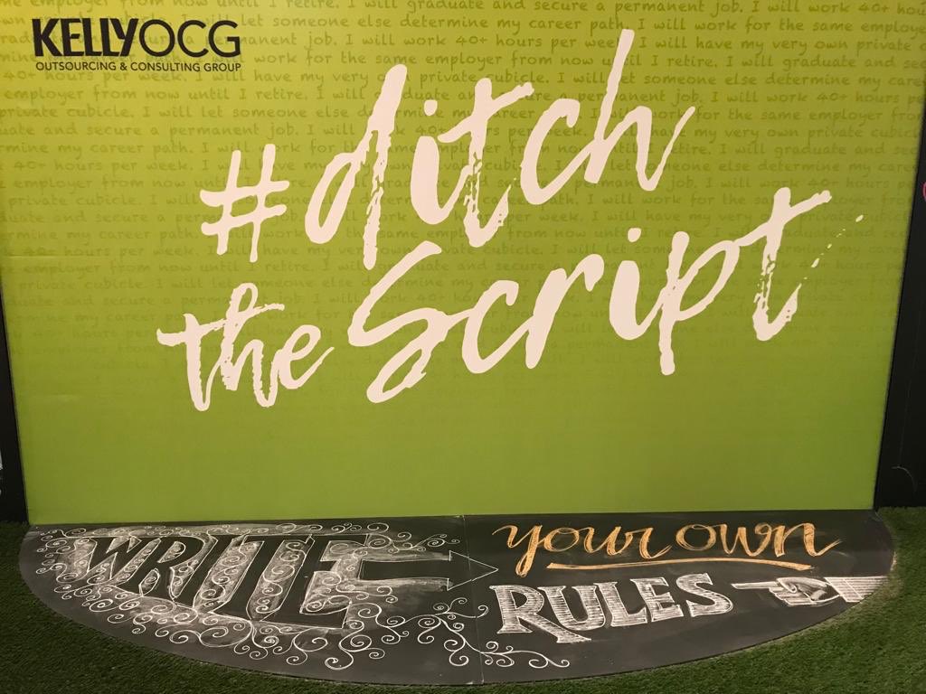 Here’s a message to kick start your morning from @cwssummit ... #writeyourownrules #DitchTheScript
