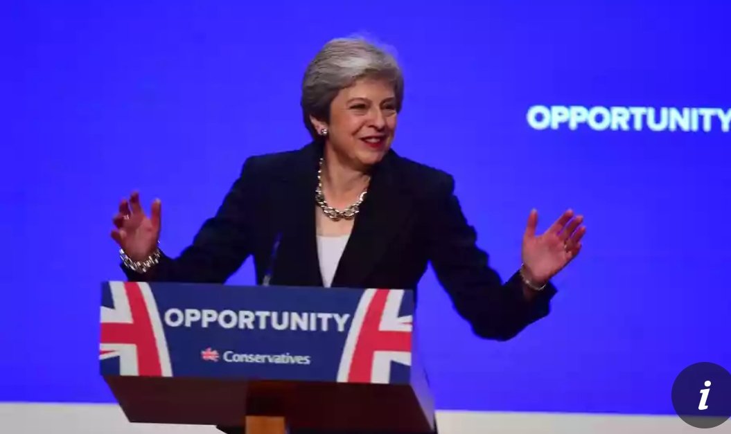 RuthDavidsonPC's tweet photo. Very strong speech from @theresa_may - backing business, supporting services and boosting house building. Firm on the union and standing by Scotland's fishing industry. Internationalist in outlook and rooted in the centre ground at home. https://t.co/R7vCbZIOVV