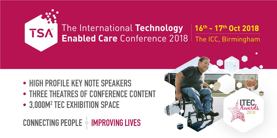 AlysonScurfield's tweet image. Programme updates and latest content for #ITECconf18 - Leadership for Technology Enabled Care, Keynote Speech by @cj_dinenage MP, Minister of State for Care itecconf.org.uk/programme/