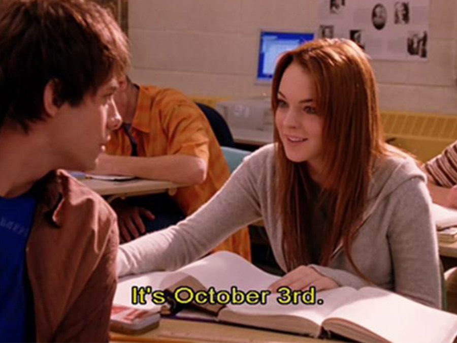 vyctordelrey's tweet photo. Today it's like an extra solar eclipse. October 3rd and a Wednesday. This will happen again in 2029 #MeanGirlsDay https://t.co/8MmdXYDcR9