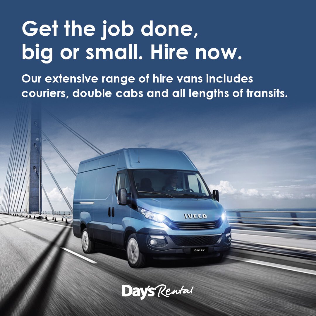 van hire for couriers