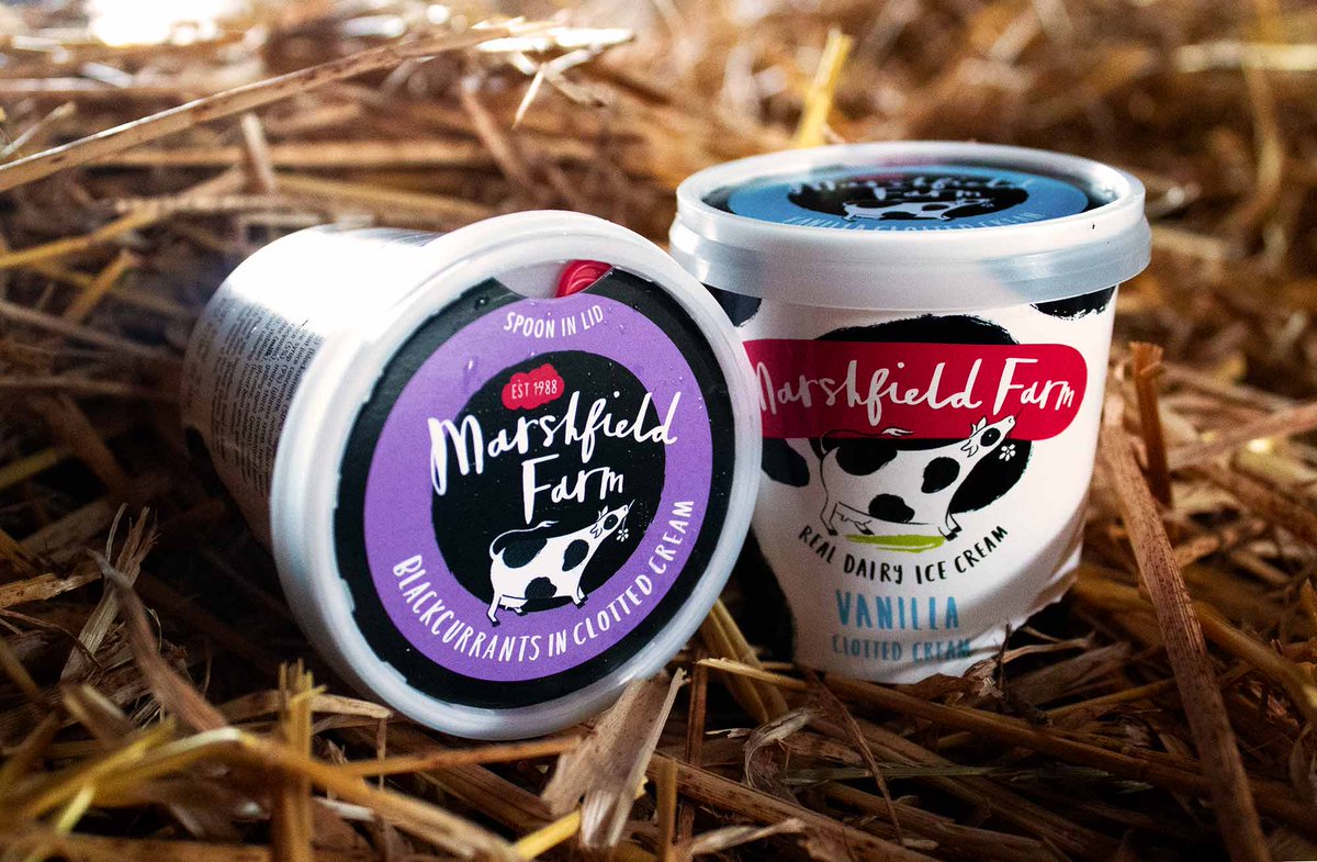 MarshfieldIces's tweet photo. We've made a small change to our packaging, can you spot it? Goodbye black lids, hello clear 🍦🍨♻ #fullyrecycable https://t.co/ftFnhht8ie