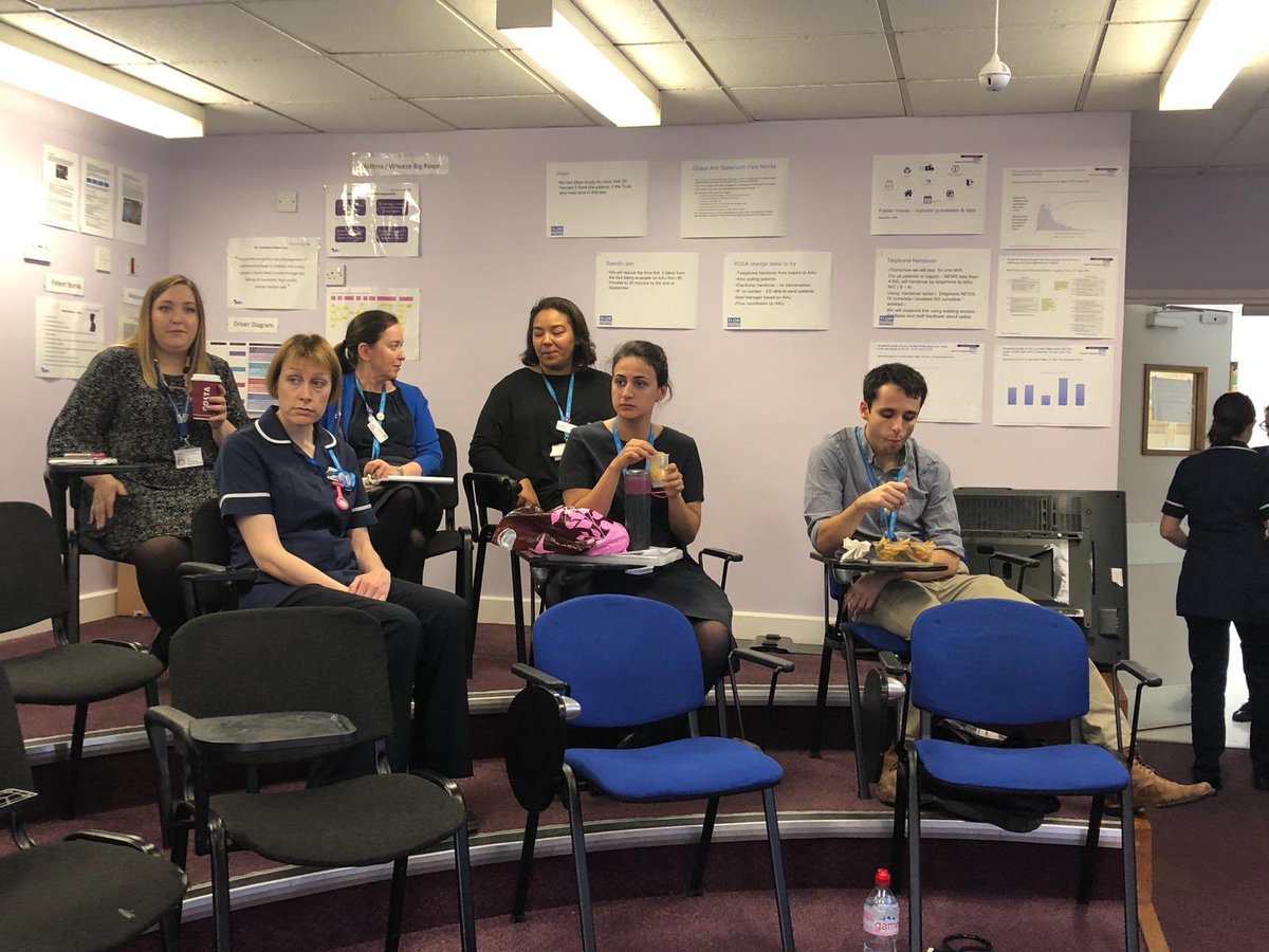 Proud as punch!! The vascular team running & facilitating their own big room. Great work, can’t wait to hear the feedback next week. @Imperialpeople @BobKlaber @C_McNic @ganan_sritharan @FCA_coaching