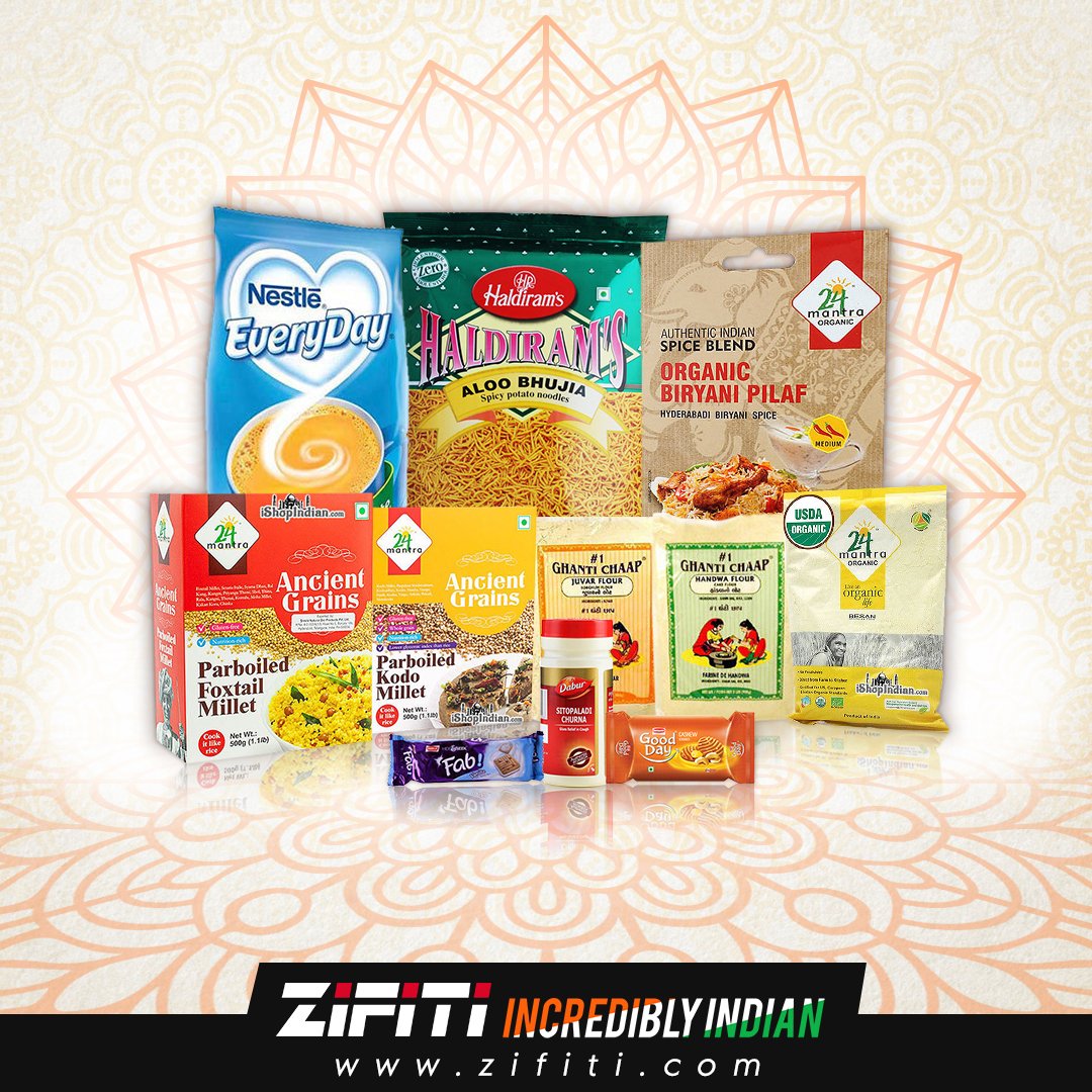 Your search for all Indian food and grocery products ends here! Get all such products from the comfort of your home. 
bit.ly/2xmBGji. #Zifiti #Grocery #IndianSpices #IndianGrocery