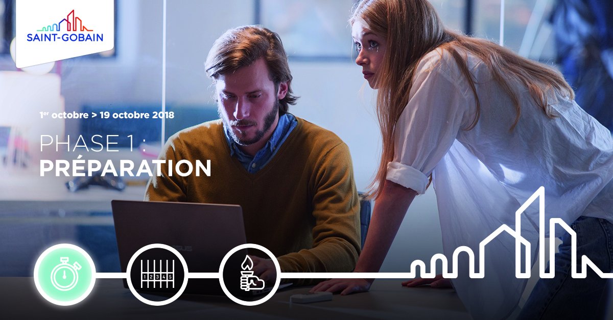 #SaintGobainChallenge : La phase de préparation a débuté pour les inscrits (startups et étudiants) qui ont jusqu'au 19 octobre pour tenter de faire partie de la présélection... et relever le défi #Cleantech du moment sur l’#EconomieCirculaire du #Bâtiment …iness-challenge-2018.saint-gobain.com