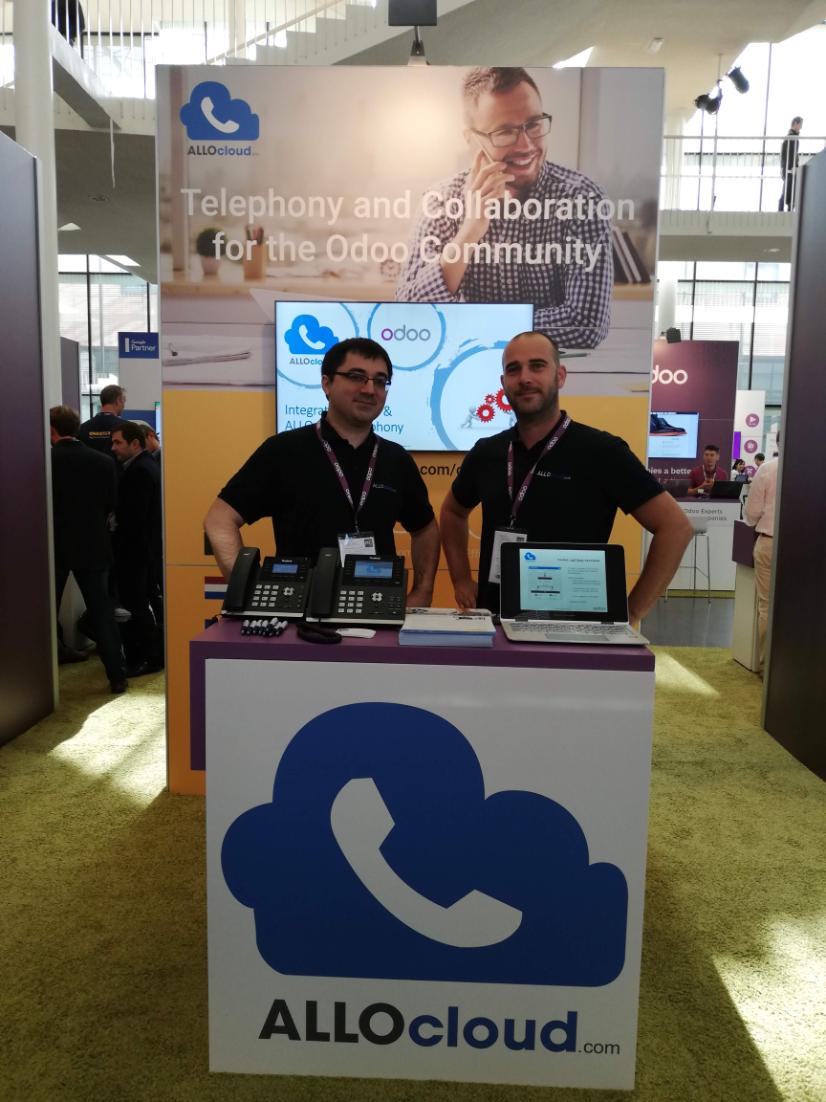 Proud to unveil our new #Odoo telephony integration at #OdooExperience. If you're around, come visit our booth!
allocloud.com/odoo #OdooCommunity