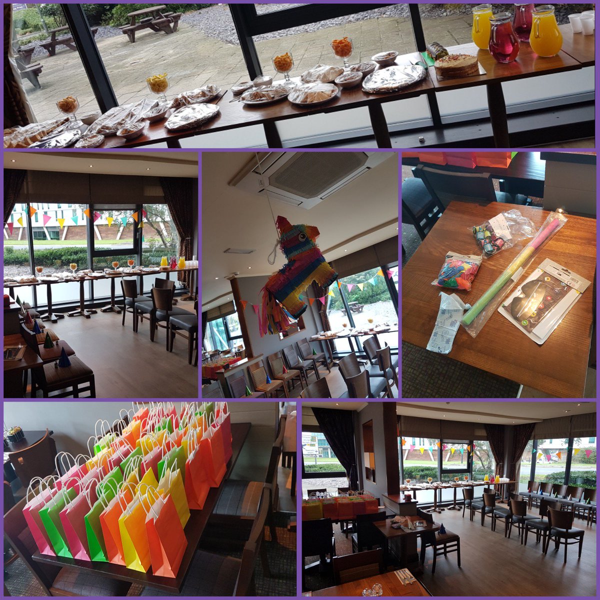 End of summer party for the staff today thanks to Suzanne, Vicky and Kate!! Thanks to everyone for there work from over the summer!! Got took back to our childhood for a good old fashioned party we had games, prizes, fun and obviously wkd food!! That's a wrap for the summer 👍👍