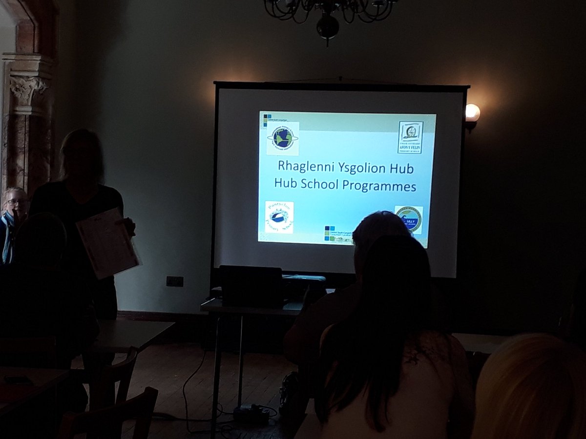 CymraegAdamsPri's tweet image. It&apos;s networking time! Can you spot our logo? #hubschool
