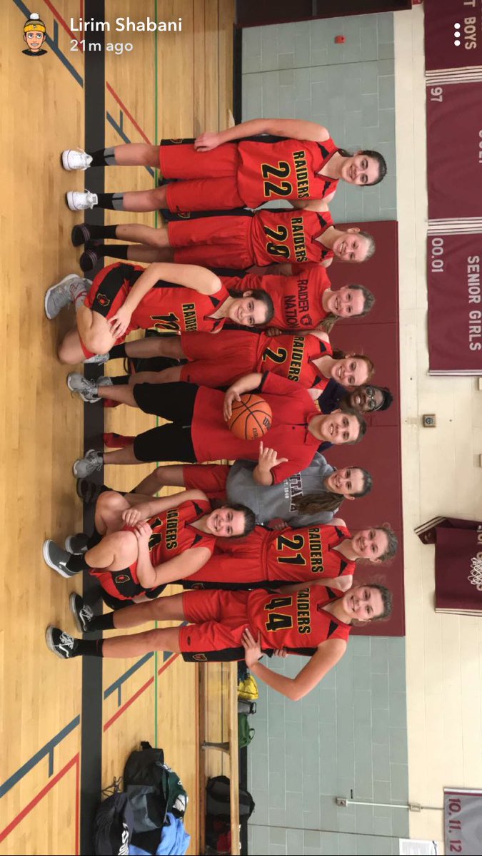 Congratulations to both the sr and jr basketball teams taking the dub yesterday against Preston!! #raidertime #onit #raidernation #dub #allthedubs #lirim