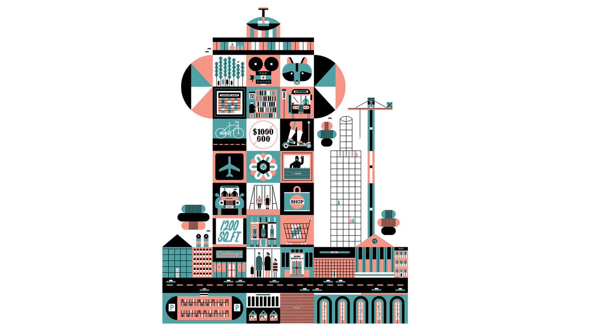 uoftmagazine's tweet photo. The success of cities such as Toronto and Vancouver has made owning a home almost impossible for all but the wealthiest families. How can we build communities that everyone from millennials to seniors can afford? Writer @JohnLorinc investigates: https://t.co/X0kLvLTKaB #pricedout https://t.co/EpuR323HfB