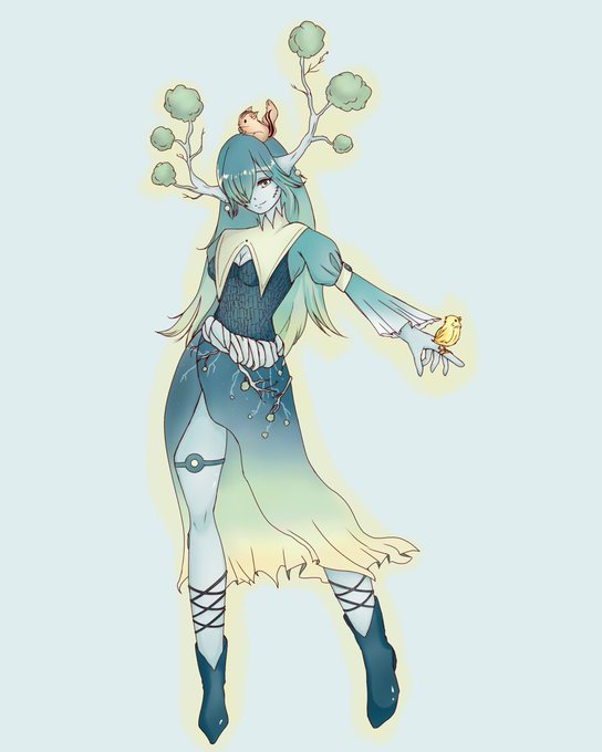 ドリュアスのtwitterイラスト検索結果 古い順