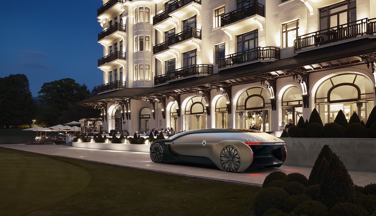 EvianChamp's tweet image. 🗓️ 2045? Nope, just a few days ago at the Hotel Royal!
The @evianresort welcomed the #RenaultEZULTIMO, the #robovehicle making Mobility an exceptional personal experience.
#ParisMotorShow