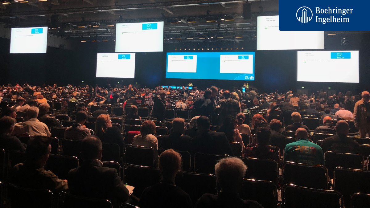 We are pleased to have played a role in shifting the #type2diabetes treatment paradigm to prioritise #CV risk reduction. #Collaboration between experts is key! #EASD2018