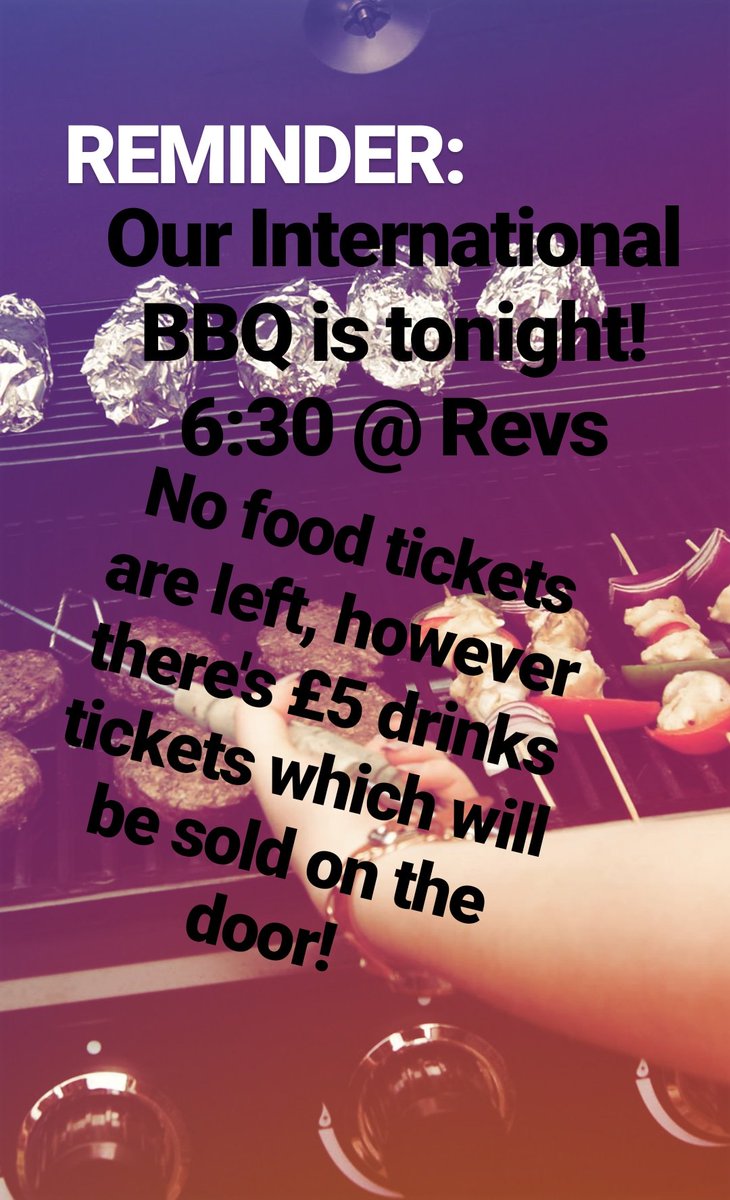 Spanish_Italian's tweet image. Important reminder!!! #society #spanish #italian #event #bbq #food #international