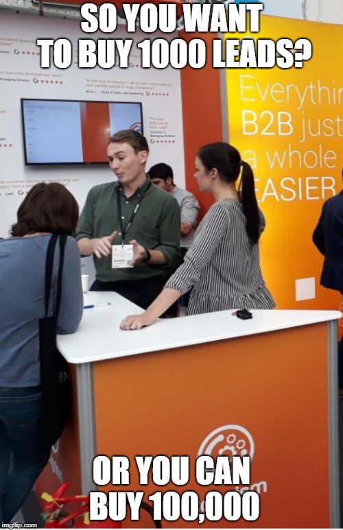 Cognism's tweet photo. This time last week we were at @tfm_event at @olympia_london!! We had such an amazing time, here are some of our representatives in action!! #tfm18 #marketing #technology #b2b https://t.co/cvqGqHWjtg