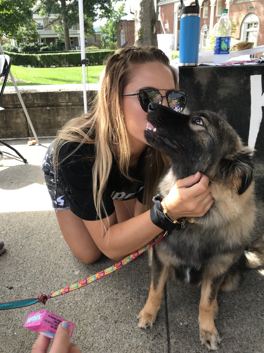 A pup-tastic day of campaigning ahead! Come see us and our furry friends in front of the Lair! 

And, last day to vote #Kendra4Queen in the Lair or the Rec 9 AM - 7 PM ✨✨✨✨