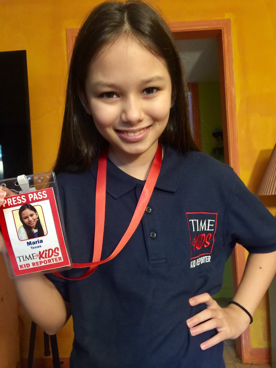 MarielS1115's tweet photo. Ready to report for @timeforkids! https://t.co/ddCPKEebp3