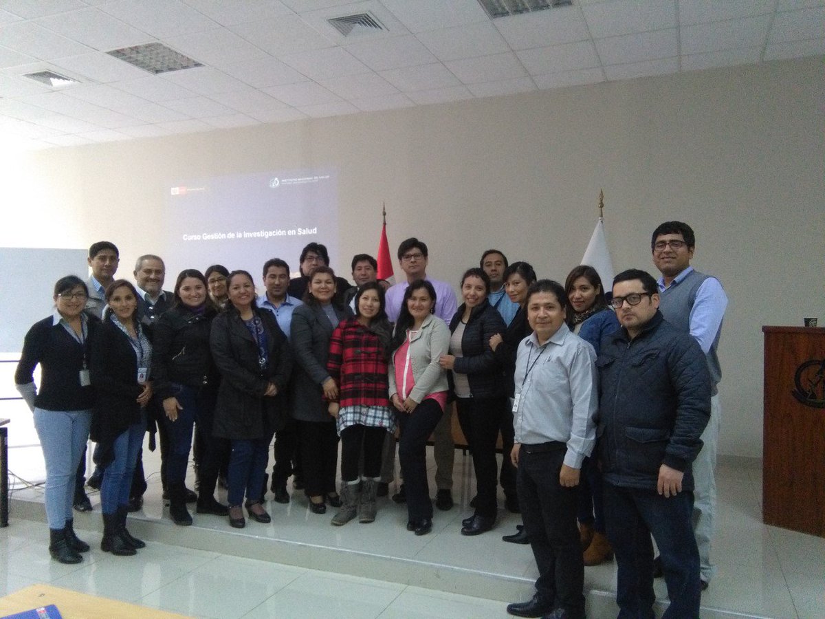 INS_Peru's tweet photo. Investigadores del INS culminaron capacitación en Gestión de la Investigación en Salud
https://t.co/8YjtrsD2yS
#InsInforma https://t.co/zTsYvZcQ35