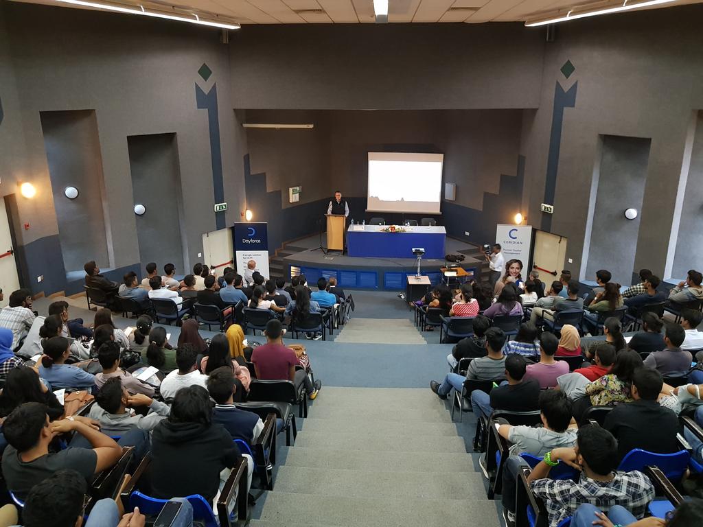 yogeshjankee's tweet photo. @ozzieg kicking off our series of Tech Talks at the University of Mauritius #CeridianMau https://t.co/c6u4OJnYzd