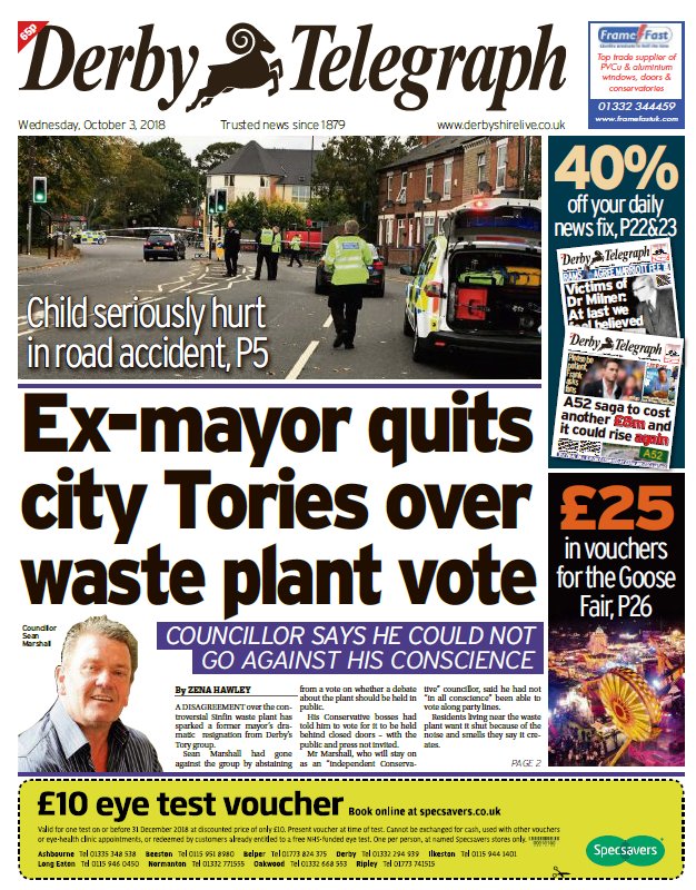 DerbyTelOffers's tweet image. £25 of #GooseFair vouchers in today's #DerbyTelegraph!