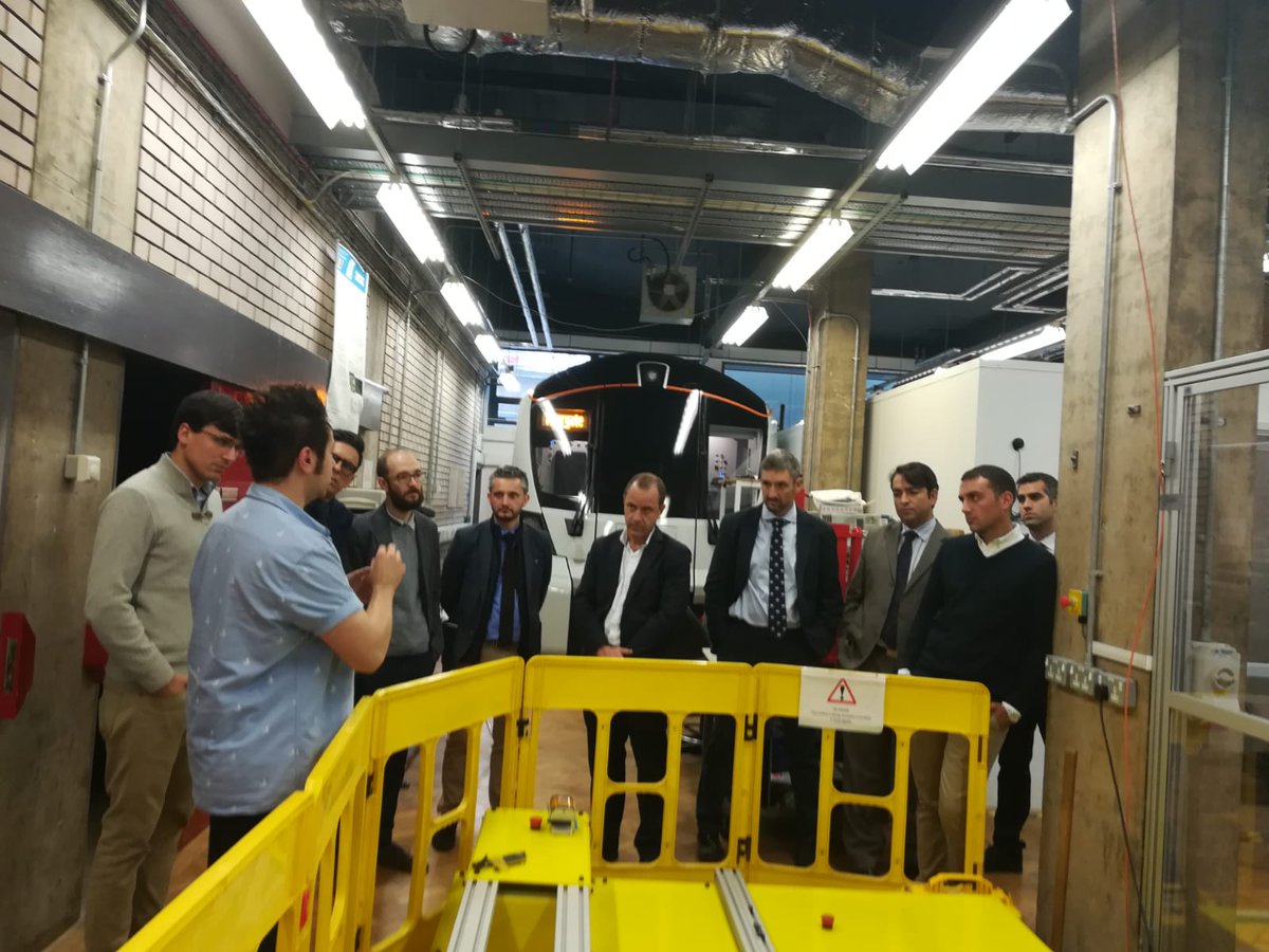 MafexSpain's tweet photo. THANKS @bcrre #UKRIN for the visit & tour workshops #companies #collaboration #UK Today attending Centre of Excellence in #Testing #Birmingham @ArcelorMittalES #CafSignalling #CITEF @IdomGroup @ikusi_global @NEMsolutions #Sice @TalgoGroup @Triaingenieria @Vicomtech UK Tech.Deleg. https://t.co/n1Eml4jNAf