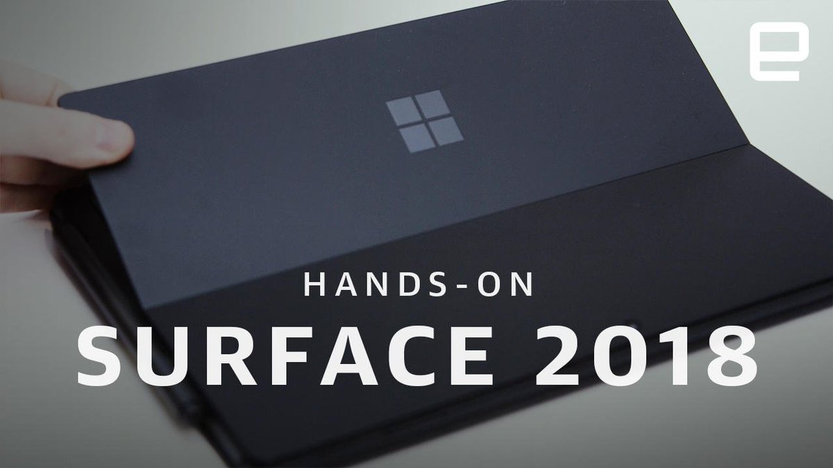 Microsoft Surface PCs 2018 Hands-On: engt.co/2yeriK2 https://t.co/jpWEnbCVoG