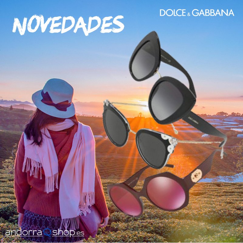 Llegan las novedades de Dolce &amp; Gabbana para este otoño a AndorraQshop. No te las puedes perder. andorraqshop.es/nuevo/marca/do… #dolceandgabbana #sunglasses #gafasdesol #moda #style #fashion #andorra #andorraqshop #novedades #news #otoño #autum