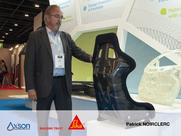 JECComposites's tweet photo. Patrick Noirclerc from #SIKAAXSON presents the benefits of using #composite materials on a #lightweight bucket seat for racing car @JECcomposites Composites Pavilion at @Mondialtech (Hall7.3 Booth F60) #Parismotorshow #MondialAuto https://t.co/xLCSmqaFbB