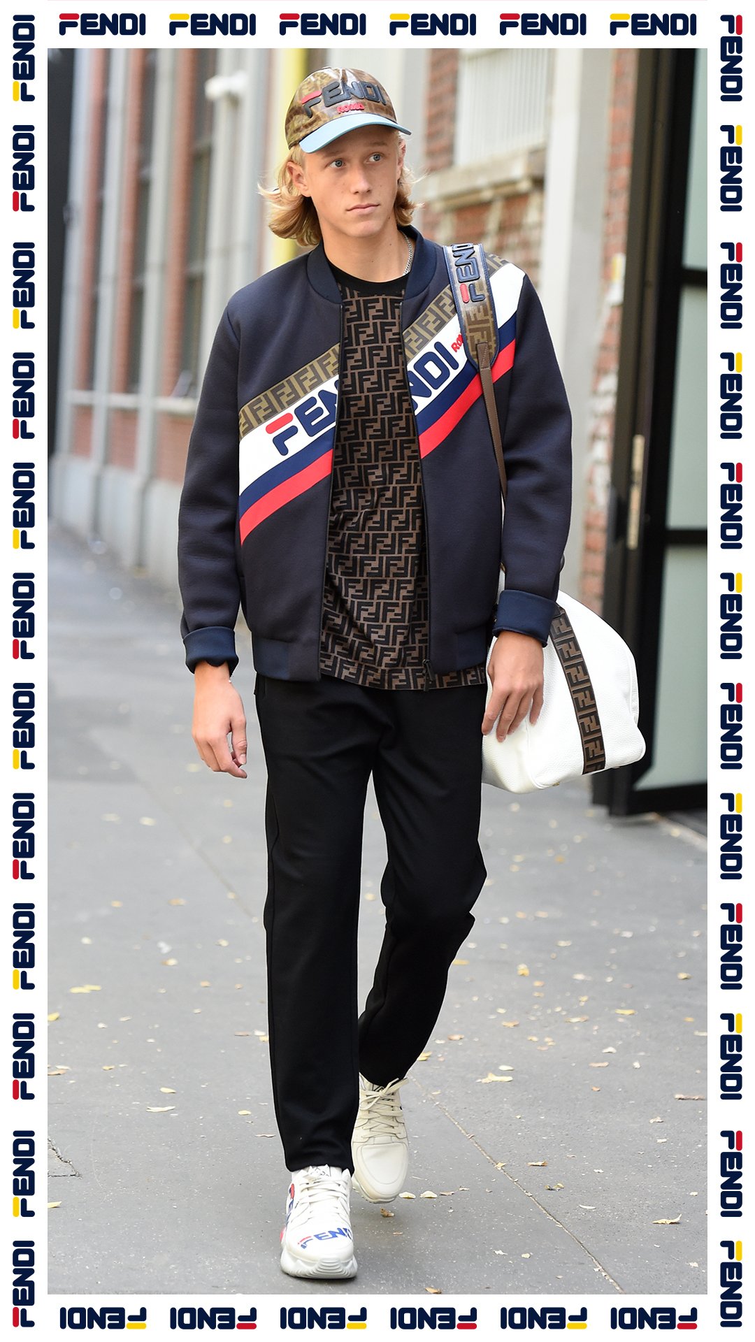fendi mania hat