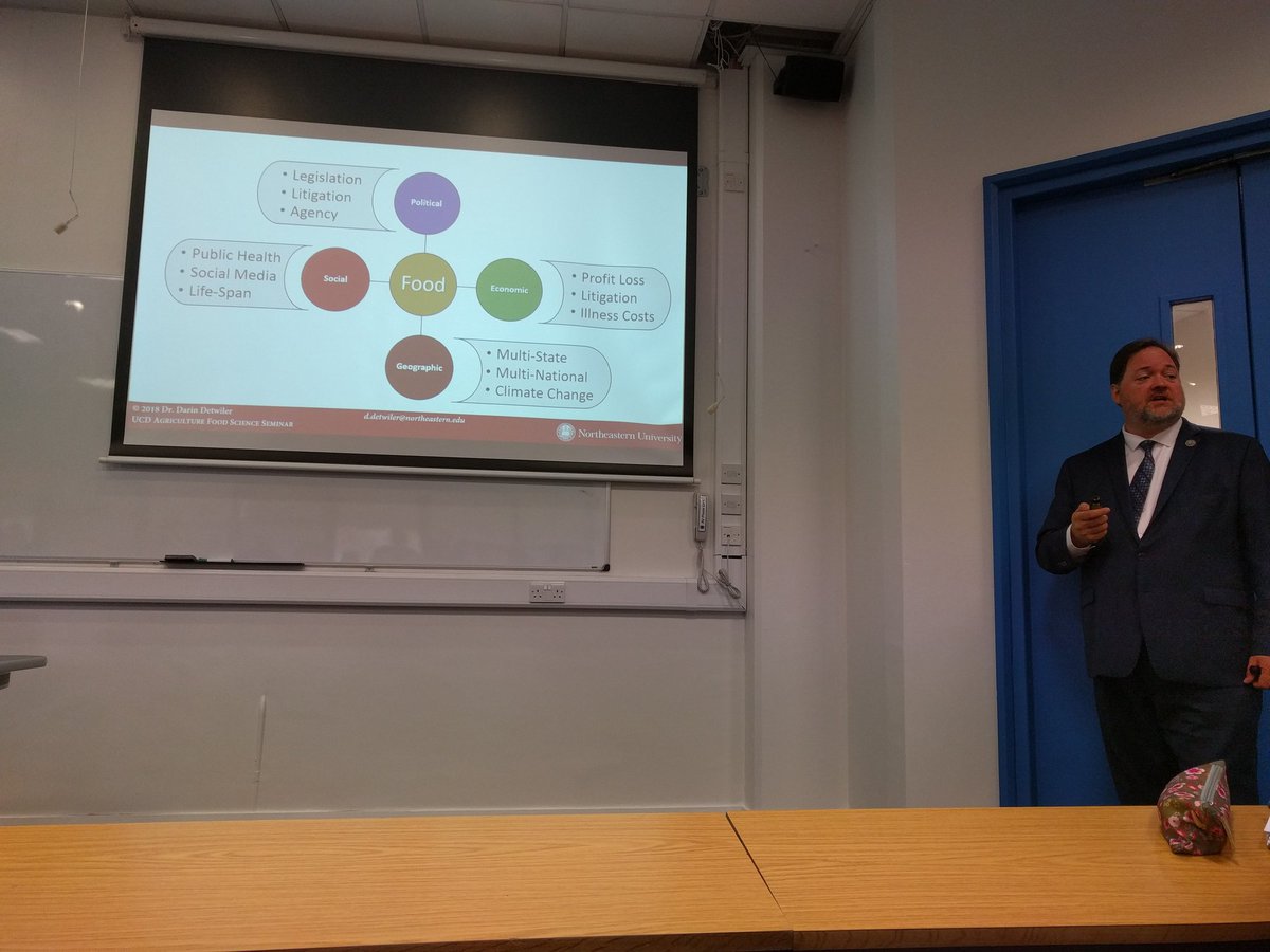 Amazing to see people @DarinDetwiler build their careers working on finding solutions to problems that lead to personal tragedy. Great talk #blockchain #foodauthenticity @UCDFoodHealth @ucdagfood