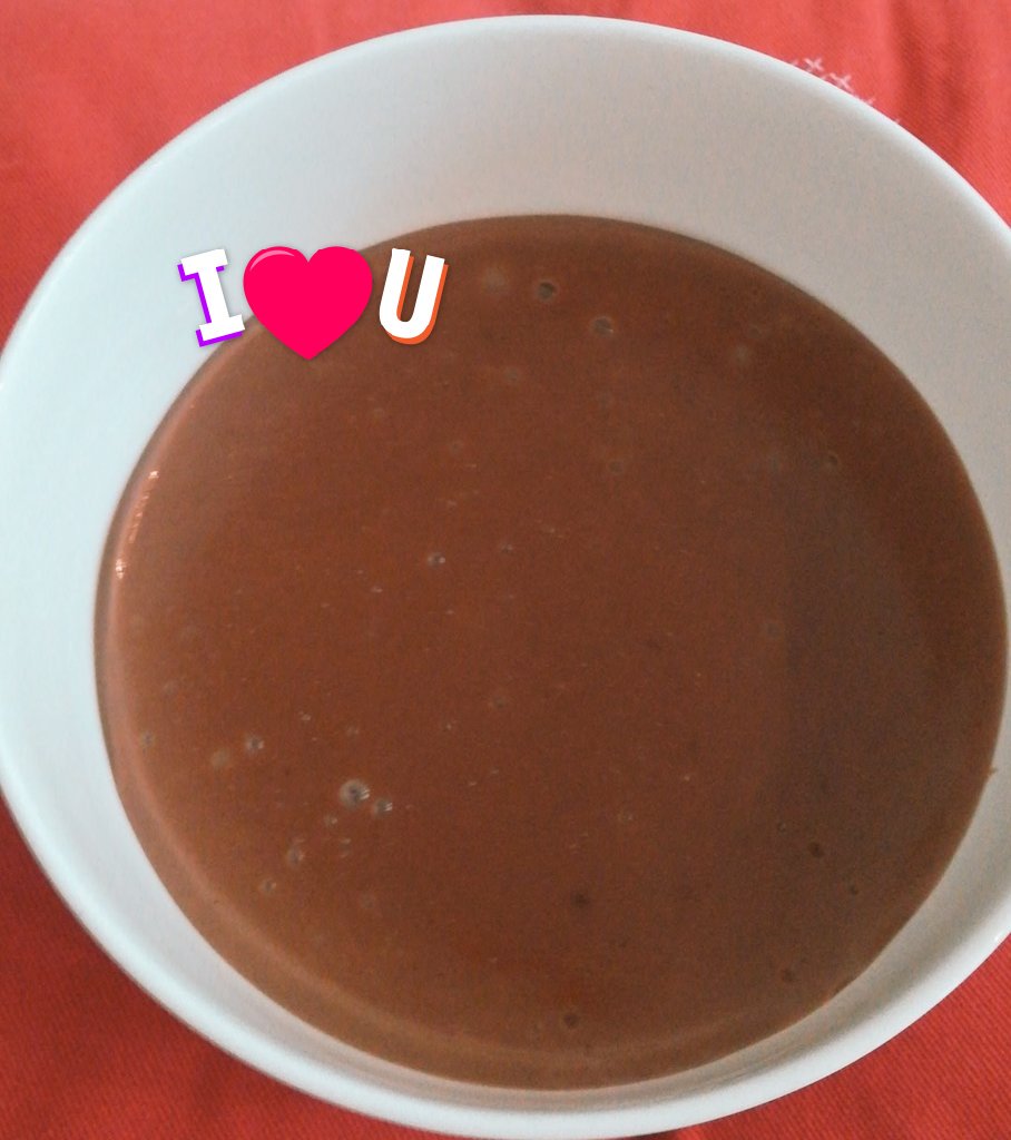 Alexandra1905's tweet image. Ich hab #warmen #Schokopudding 😍🍫🥛