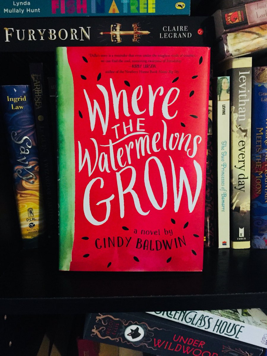 hanabananareads's tweet photo. Day 3! The most exciting debut for me this year is Where the Watermelons Grow by @beingcindy. Hands down. It is full of love and fear and all the hard and beautiful things that make Middle Grade so wonderful.
#MGbooktober #kidlit https://t.co/mkJPDyLgmD