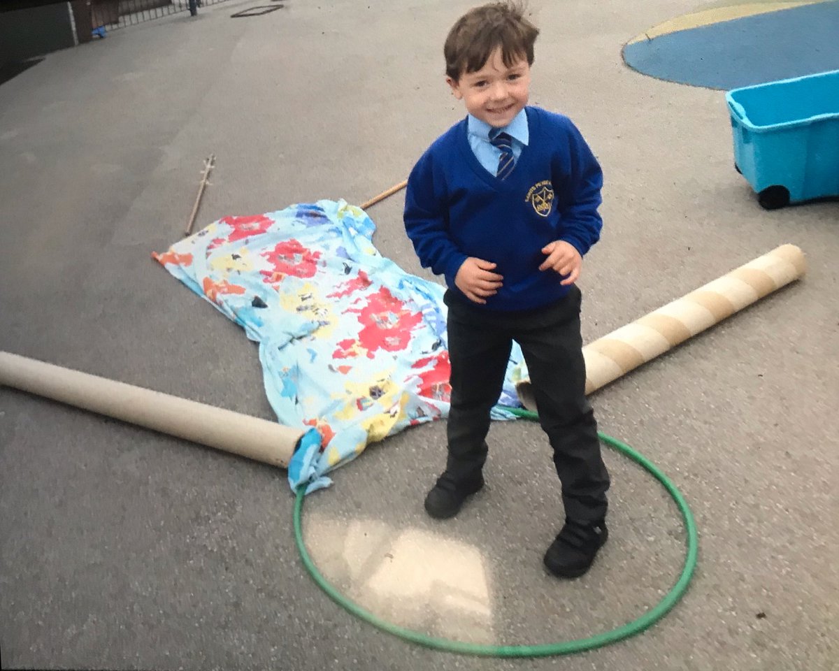 Class_Owens's tweet photo. Class Owen and Adams are getting into the Giant spirit! Look at this amazing giant we created today. Don’t forget to visit the giants in Liverpool this week! @GiantSpectacle    @CllrWendySimon @LivEchonews @ssppcps @KnowsleyCouncil @class_adams #giantspectacular #receptionrocks https://t.co/9iXBY7Dr88