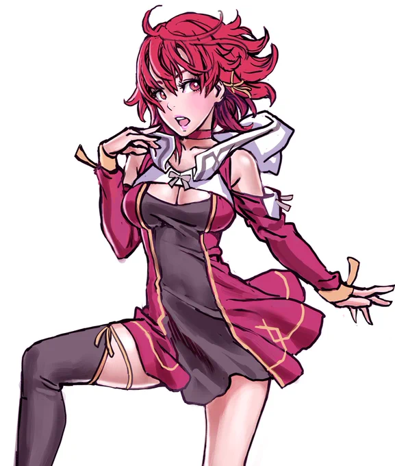 二年前に描いたイゼッタです。 