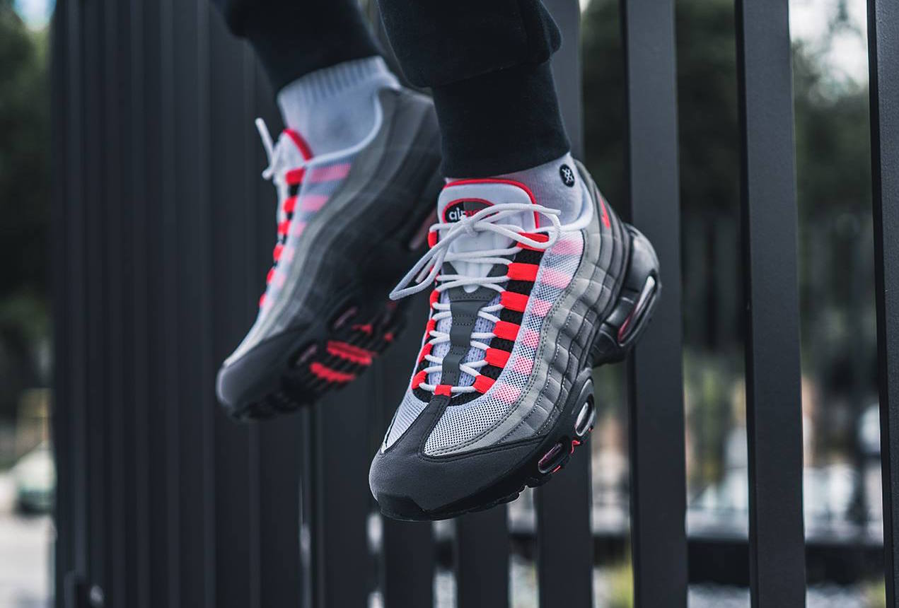 Icy Sole on Twitter: "STEAL Nike Air Max 95 OG “SOLAR RED” is down to $112 when you use the code SHARE at BUY HERE: https://t.co/GpJbS3dgs2 https://t.co/dyDUrqqcMf" / Twitter
