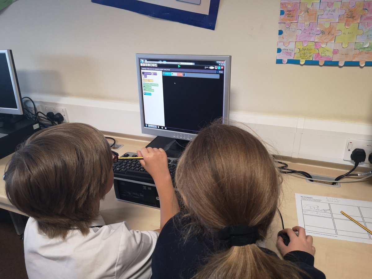 StAndrewsCoE's tweet image. Year 5 using #purplemash #2code to create their own coding programs