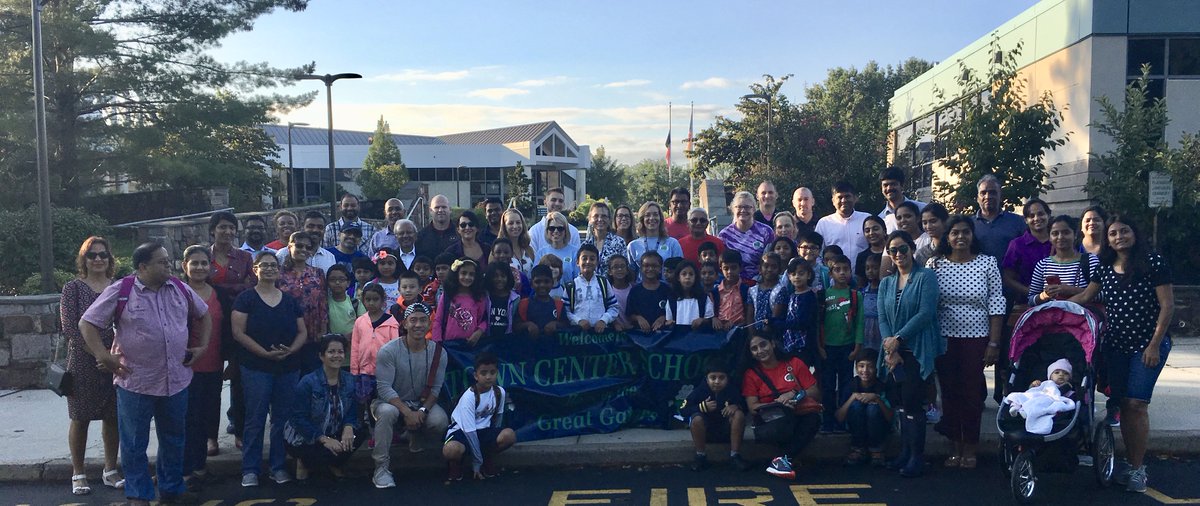 jmbowes's tweet photo. "Walk to School Day" here In #wwprsd @PLAINSBOROPD Our second grade #TCGators, their families along with staff members enjoyed a beautiful walk to school this morning. Thank you to our amazing TCPTA volunteers! https://t.co/1lQZuVcqk9