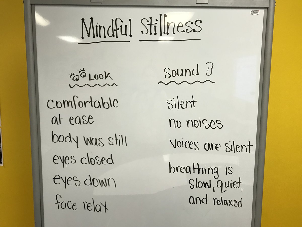 readingwithdahl's tweet image. Stress happens! We came up with situations that cause strong emotion and practiced Mindful Stillness to allow our brains to make good choices in the face of stress! #mindup #wcsflight