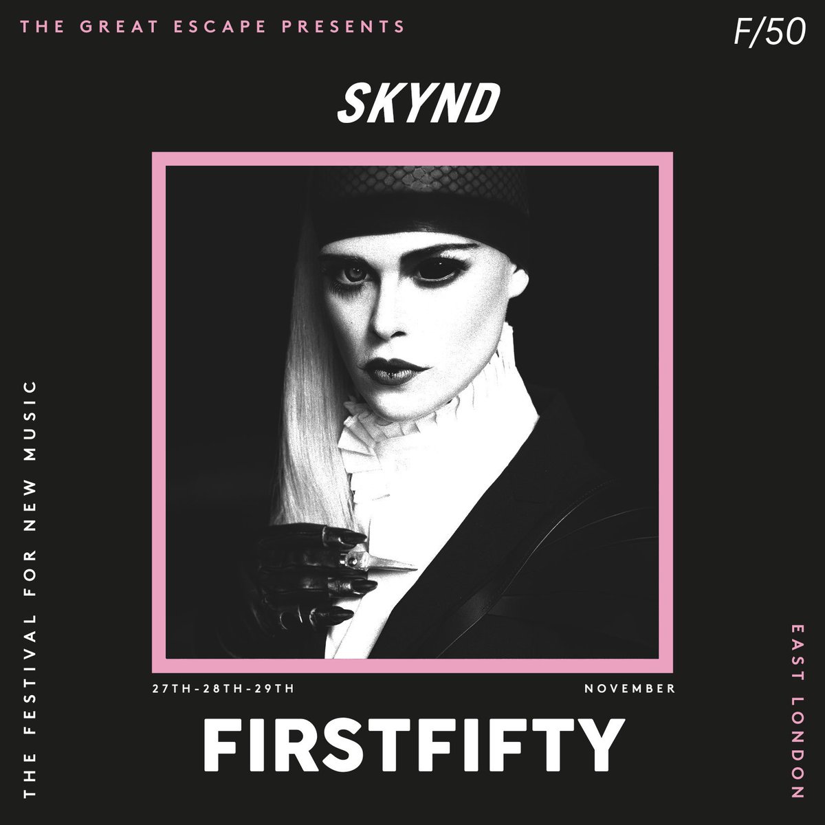 itsSKYND's tweet image. I told you not to play my game... We’ll be playing our very first show at @thegreatescape , #FirstFifty, Thursday 29th November at @theoldbluelast