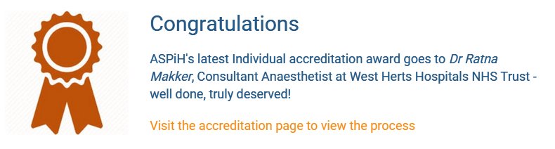 wiser_watford's tweet image. A huge congratulations to Dr @RatnaMakker for achieving your Individual @ASPiHUK accreditation! We are incredibly proud to have you as our Honorary Lead Clinician! @WestHertsNHS @makker_ratna
