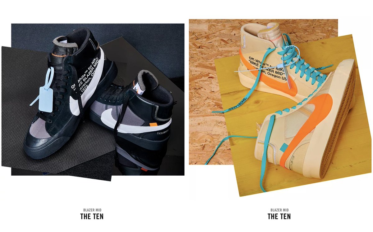 nike snkrs off white blazer