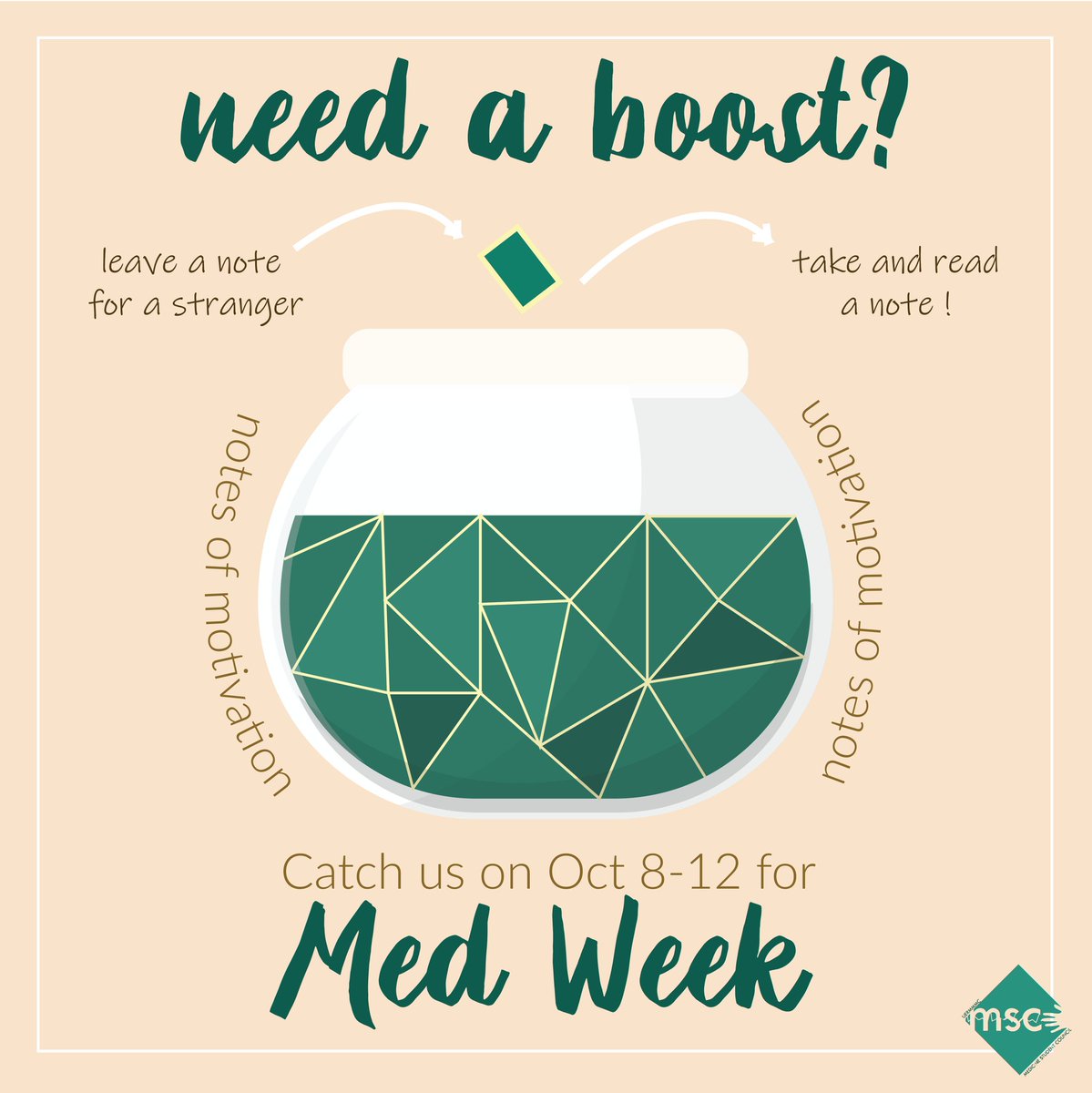 uermmsc's tweet photo. This coming MedWeek, take a moment to give and take motivational letters. You can find the booth at the JMC lobby.
Stay tuned for more upcoming events in store for you this Modern Doctors: MedWeek 2018!
#ParaSaNagkakaisangUERM
#ModernDoctors #MedWeek2018 https://t.co/VpMcCWgE37