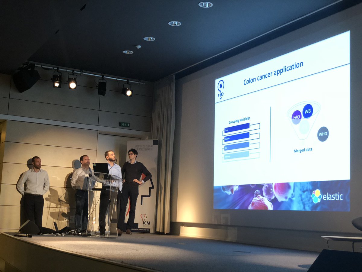 epidemium_cc's tweet photo. Merci @ElasticFR pour l’invitation à présenter Epidemium ce matin à @icm_institute et bravo à l’équipe #opencancer pour la présentation de leurs résultats et publication avec @ZainebChelly | #OpenData #DistributedCancerResearch https://t.co/Is4RoLqqCs