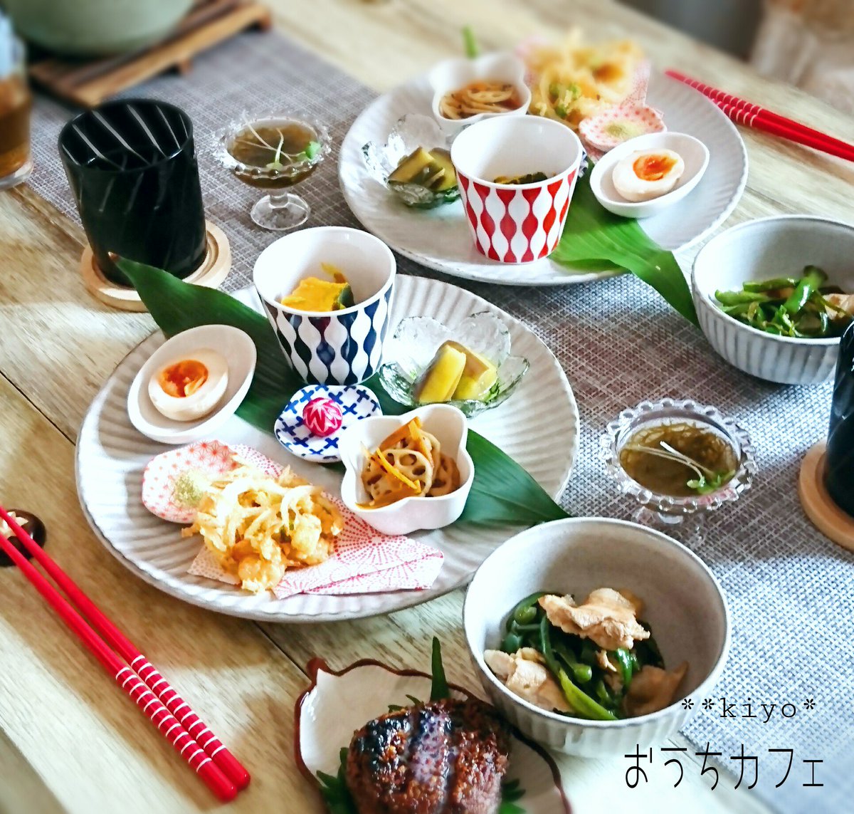 𝒌𝒊𝒚𝒐 𝑺𝒘𝒆𝒆𝒕 𝑱𝒆𝒘𝒆𝒍 こちらもお友達が来られた時に作った 手作りランチ です 常備菜 と ピーマンと豚バラの炒め物 海老のかき揚げ バター醤油焼おにぎりなどなど 小鉢をたくさん使うととても可愛いです おうちカフェ おうち 𝒌𝒊𝒚𝒐 𝑺𝒘𝒆𝒆𝒕 𝑱𝒆𝒘𝒆𝒍 こちらもお友達が来られた時に作った 手作りランチ です 常備菜 と ピーマンと豚バラの炒め物 海老のかき揚げ バター醤油焼おにぎりなどなど 小鉢をたくさん使うととても可愛いです おうちカフェ おうち