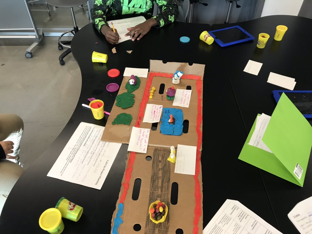 ScottyLion12's tweet photo. Final work day for cell city! PBL and active learning is how you keep students engaged. #mntms #7thgrade #science #functionsofcells @newtechnetwork @thompson_teach https://t.co/8kEwKxk5Ip