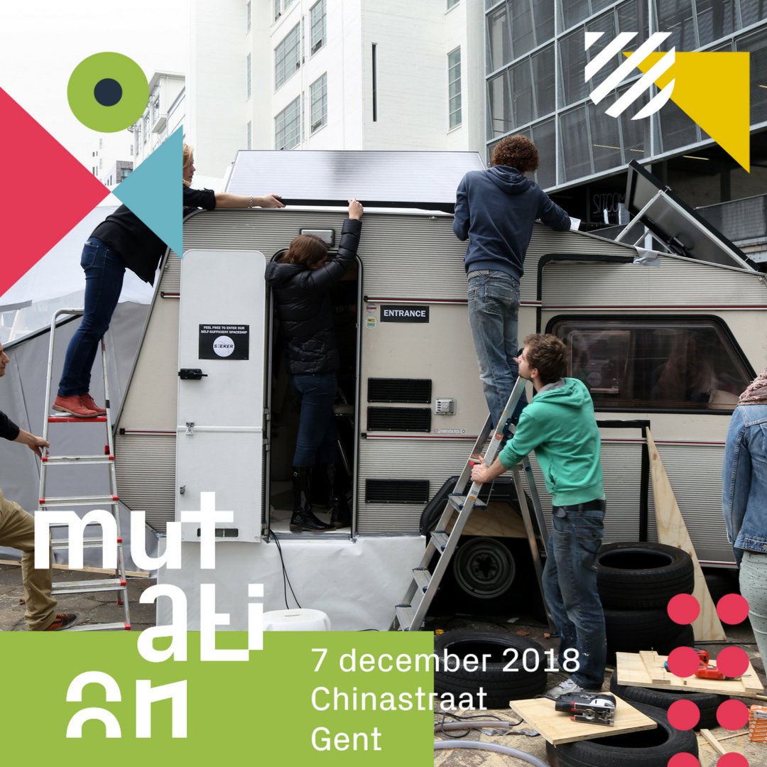 Gerecycleerde ruimteschepen en levende computers. Ons tweede sprekersduo @angelovermeulen en @subtiv doen op <a href="/MutationBE/">Mutation</a> hun meest recente project uit de doeken. Heet van de naald! Meer info >>> nerdlab.be/mutation/ #mutation18