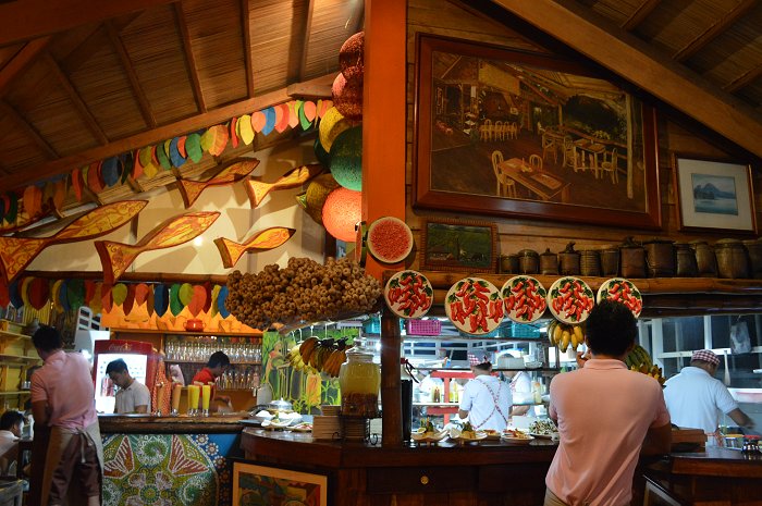 | I have been posting images of the interiors of local establishments here in Palawan such as this restaurant. The native-style interior is favored mainly by tourists because of their unique beauty. | TIP - #Travel In Palawan | #Palawan #Philippines